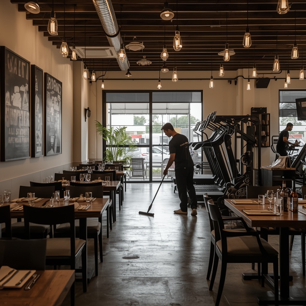 lucid-origin_a_high-quality_cleaning_service_images_where_people_cleaning_office_home_reastau-0